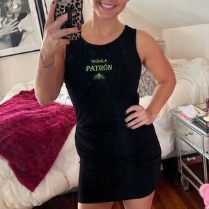 PATRON TEQUILA DRESS. Sz. M